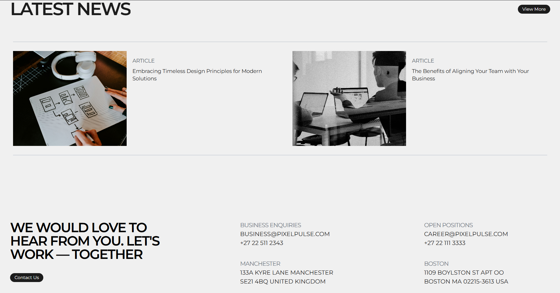 Landing Page preview 5
